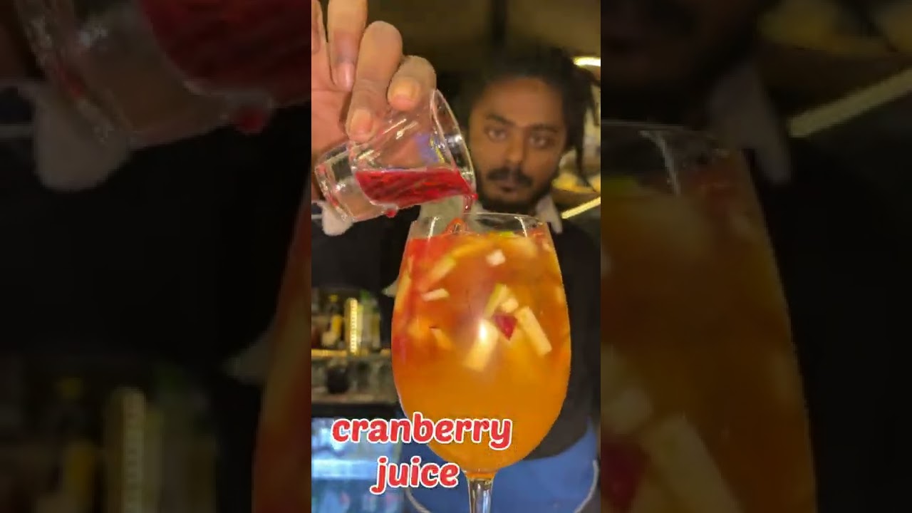 How to make virgin sangria Mocktail 