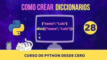 Diccionarios | Curso de Python desde cero 🐍