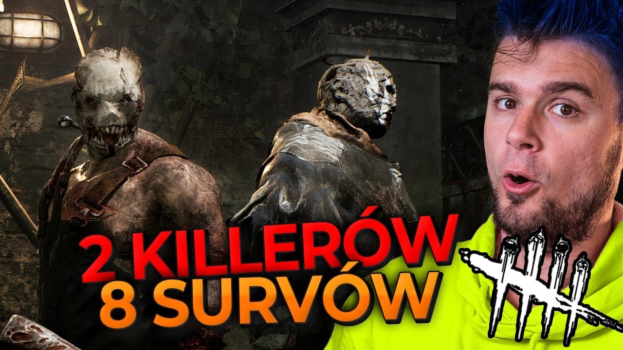 *NOWY* TRYB - 2 KILLERÓW vs 8 SURVÓW *Totalny Chaos* XD | Dead by Daylight [#684]