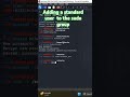 Adding a standard user to the sudo group #linux #tutorial #hacker #hack #linuxterminal #sudo #tmux