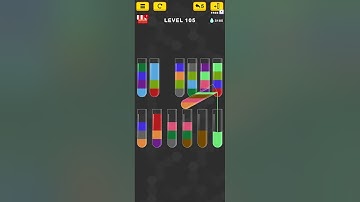 water sort color puzzle level 105