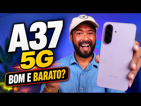 O Galaxy A37 pode ser o MELHOR intermediário de 2026?