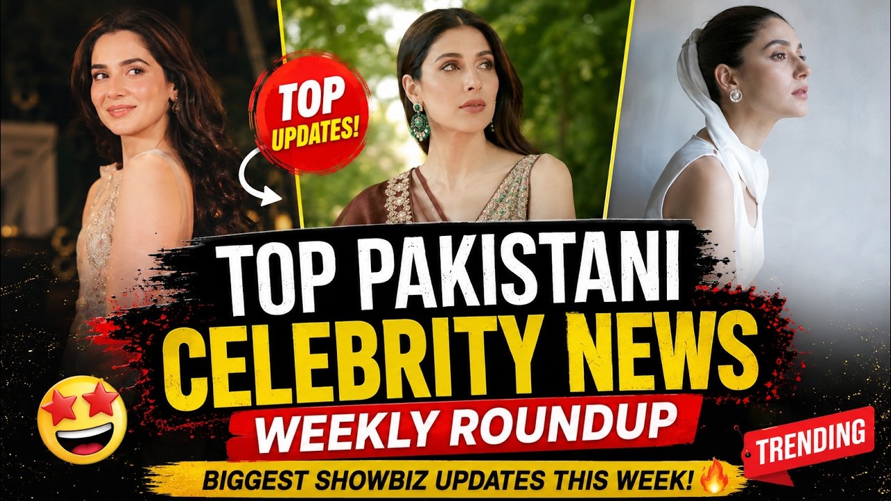 Hania Aamir Steals the Spotlight: Pakistan’s Hottest Celebrity News This Week!