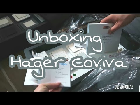 Unboxing Hager Coviva| Berker Schalter Kollektion| Smarthome| Technikday| Die Siwuchins
