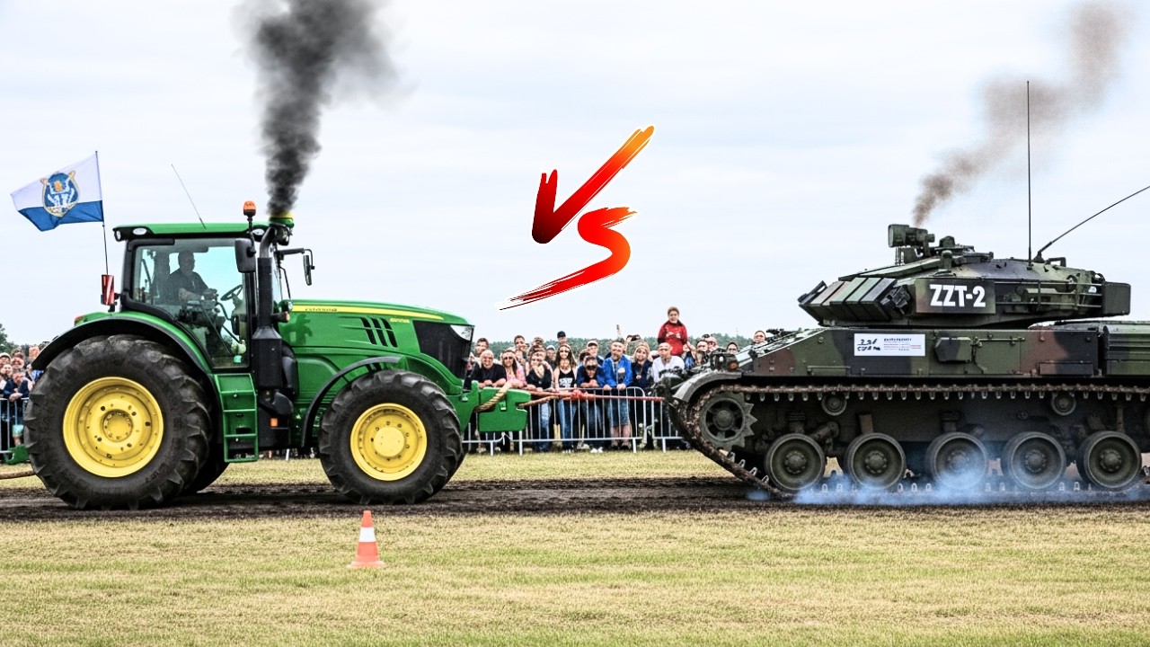 Os DUELOS MAIS MALUCOS entre Tratores. Força Bruta em Ação.