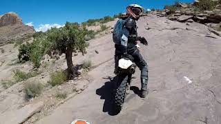 Moab Rim trail