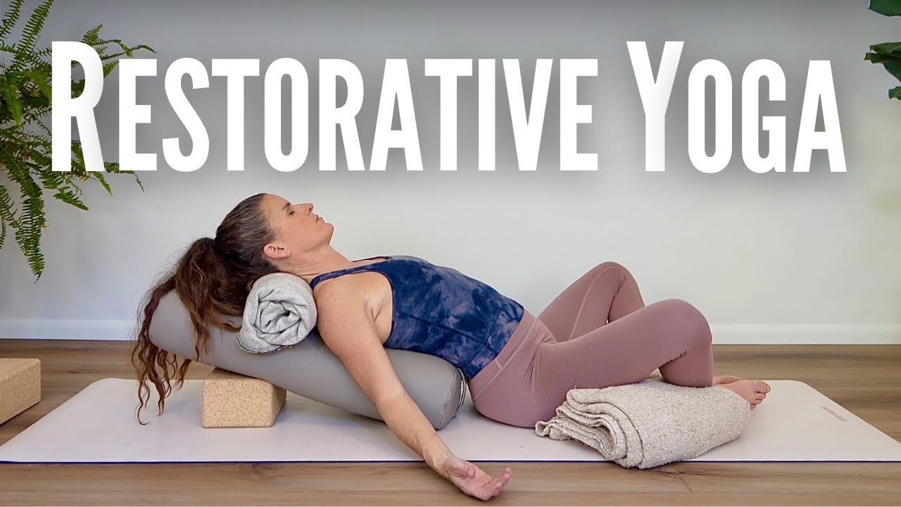 ✨3 supported yoga poses with a bolster✨ If you're looking for gentle and/or  beginner-friendly stretches, this one is for you! Yoga bolsters are used  to... | By Level3 YogaFacebook