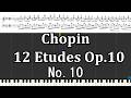 Chopin 12 Etudes Op.10 ショパン 練習曲 Op 10 第10番