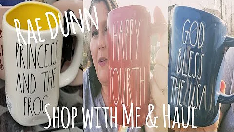 Rae Dunn Shop with Me & Haul April 18th-22nd (Wizard of Oz, Princess & 4th of July)