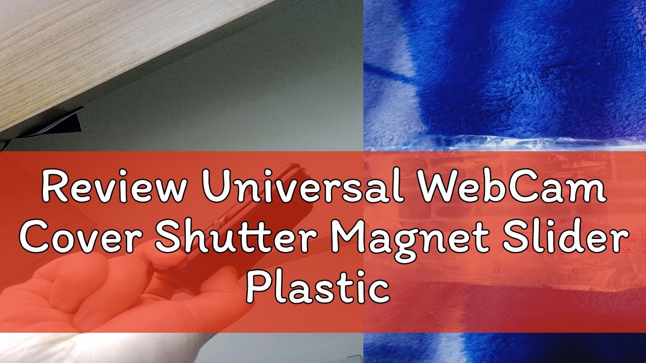 Review Universal WebCam Cover Shutter Magnet Slider Plastic Camera ...