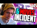 THE 6 MOVES INCIDENT HAPPENED AGAIN... - xQcOW Stream Highlights #345