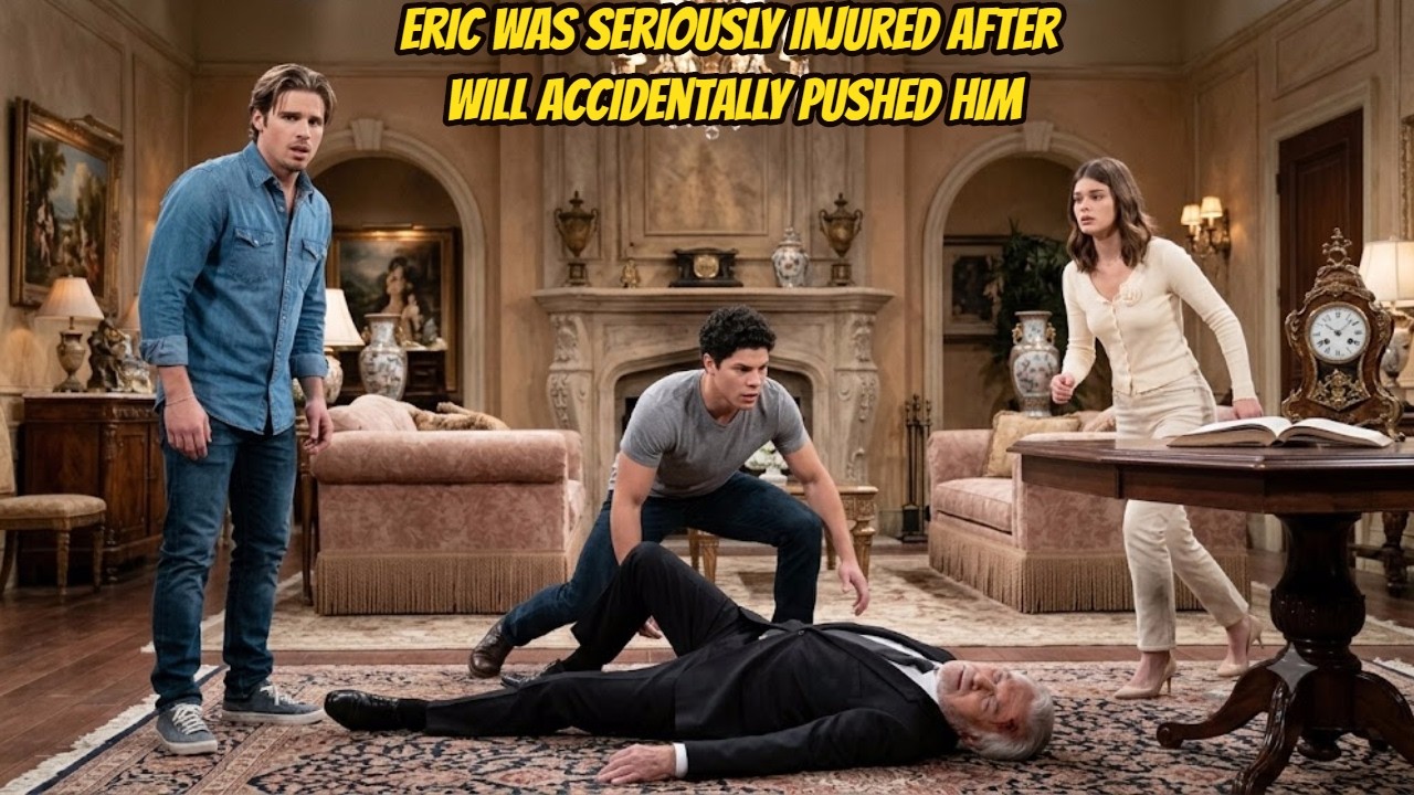 Eric was seriously injured after Will accidentally pushed him during a confrontation with RJ B&B