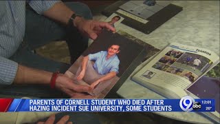Parents of Cornell student who died after falling into creek sue the university