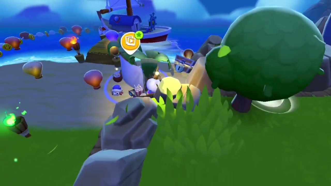 My Talking Hank : Islands - Reverse New Update Night Time - Gameplay Walkthrough Full Screen HD