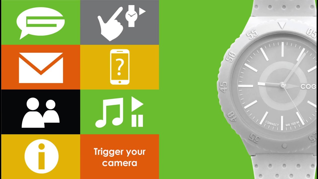 COGITO POP - Fashion Connected  Smartwatch w/ Bluetooth