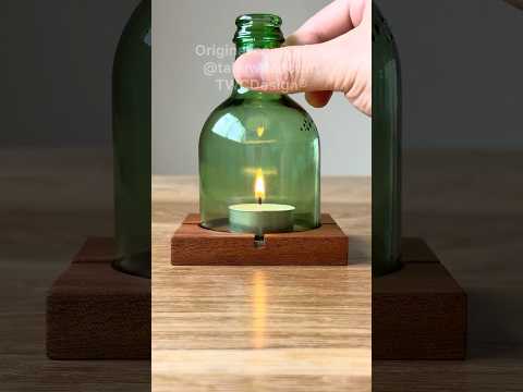 Don’t Throw This Bottle Away Yet #shorts #woodworking #diy thumbnail