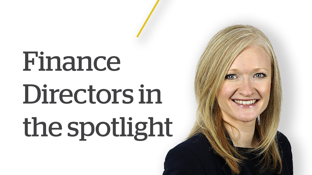 Finance Directors In The Spotlight YouTube