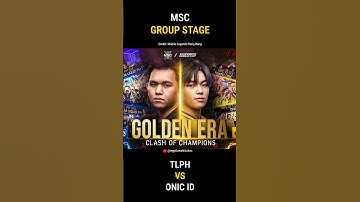 TLPH VS Onic ID | MSC Group Stage 2025 | Mobile Legends Bang Bang | MLBB