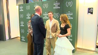 Emma Watson and Benedict Cumberbatch Meet Prince William at United for Wildlife Business Forum