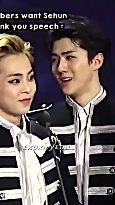 sehun said; happy birthday kim kai🐣🐻 duo maknae❤❤ #kai #sehun #exo #weareone