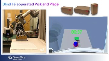 Blind Robotic Telemanipulation: Seeing by Touching