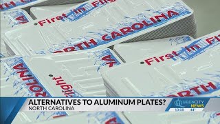NC DMV hopes to explore license plate material alternatives