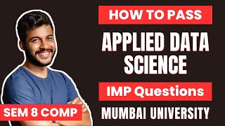 Applied Data Science (ADS) Important Questions | How To Pass ADS | Sem 8 Computer Engineering