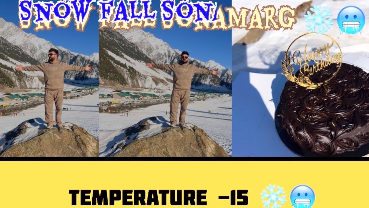 Sonamarg Kashmir Vlog | Snow, Mountains & Pure Nature 🏔️