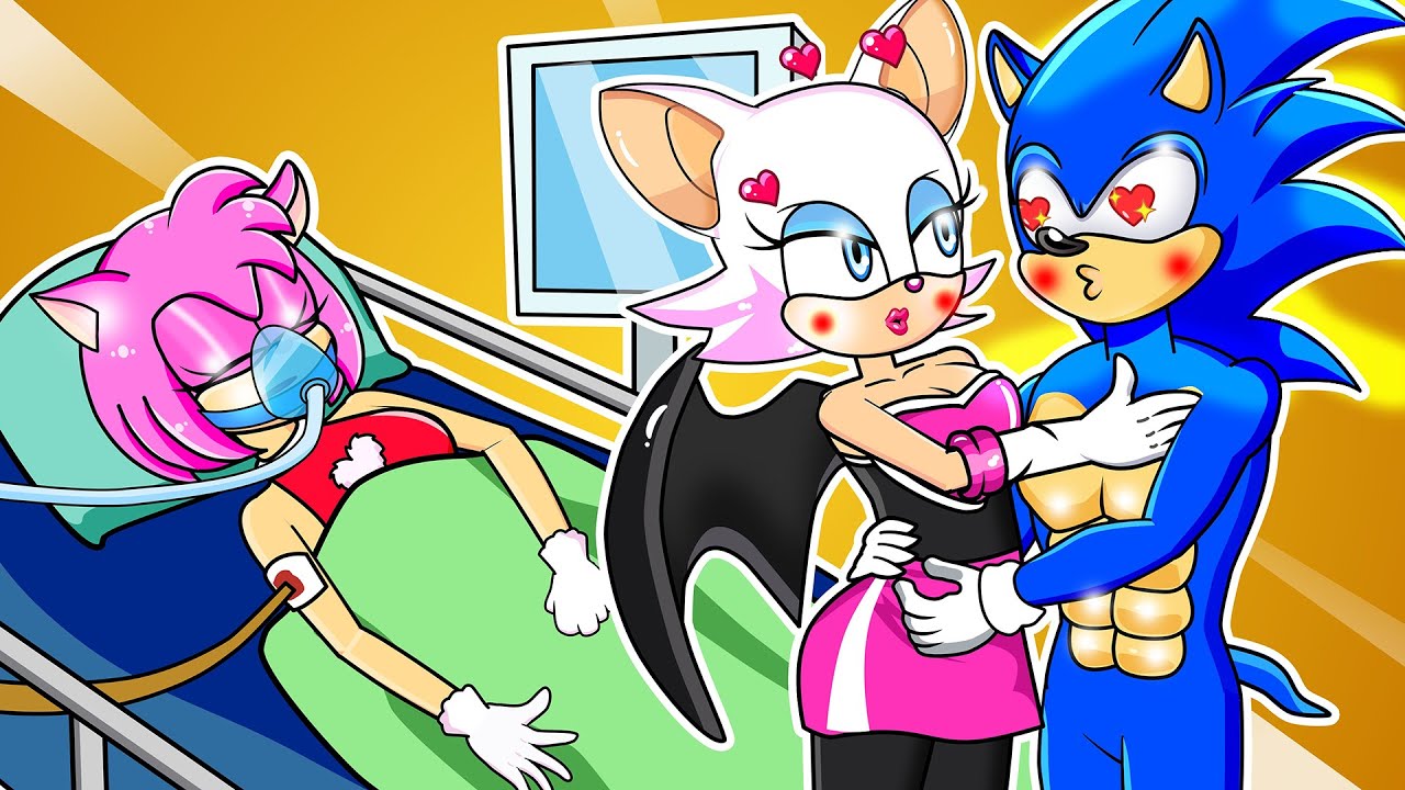 Amy Is A Good Wife And Sonic Is Not A Good Husband - Sad Stories About Newlyweds - Sonic Animation