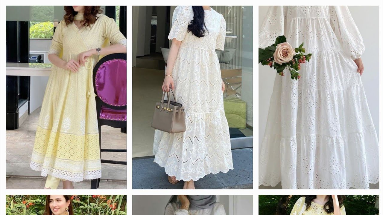 Latest Chikankari Frock Designs 2026 | Elegant & Trendy Chikan Frocks for Women