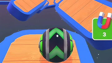 Sky Rolling Ball 3D Gameplay Speedrun Max All Levels 131