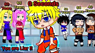 Time Left To Live ⏰⌛️ || Naruto meme || Part 3 || Different Ending? || Gacha Club