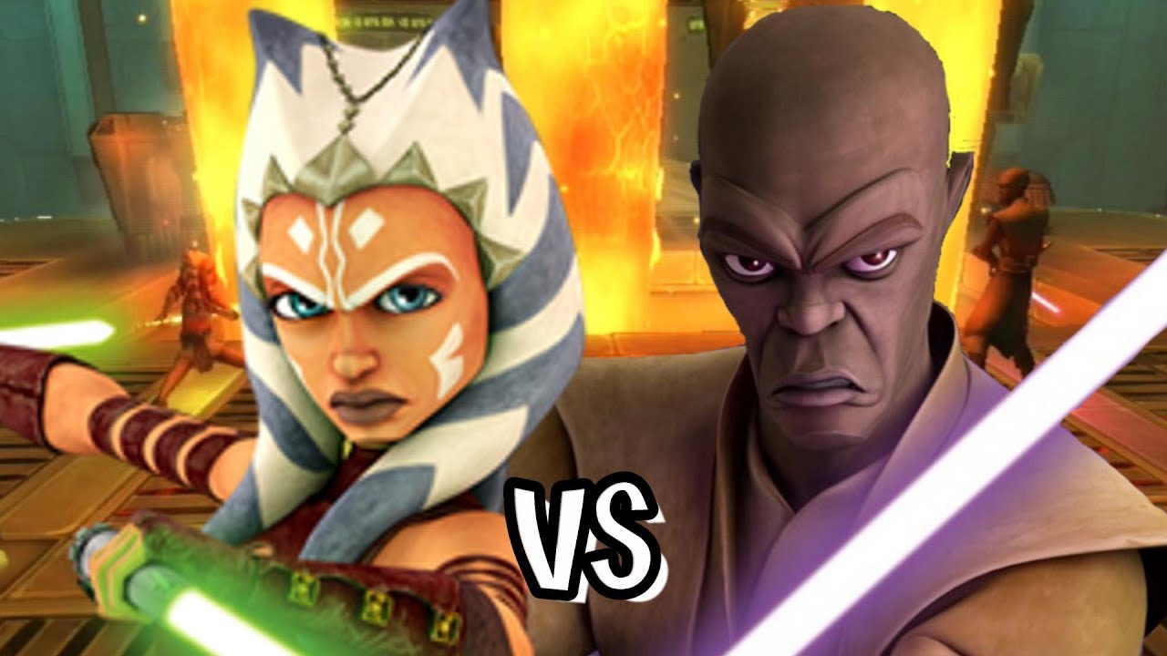 Lightsaber Duels - Ahsoka Tano vs Mace Windu