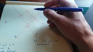 Celebrity Lesson 3-1 Example 3 Identify Transversals and Classify Angle Pairs Net Worth