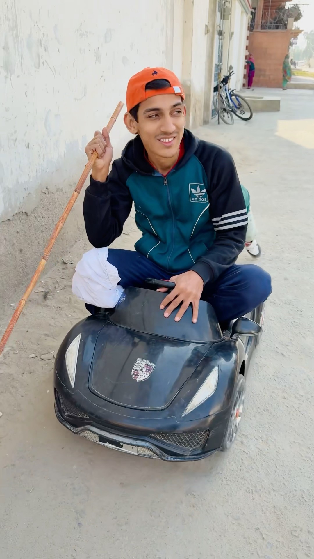 Baby Car and Injured Man ?|