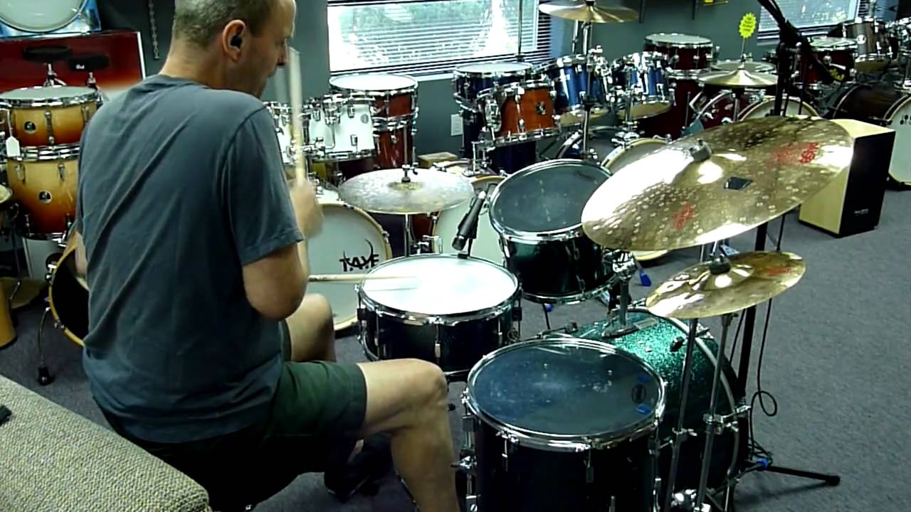Jerome Deupree Plays His Tempus Drums Part 3 YouTube