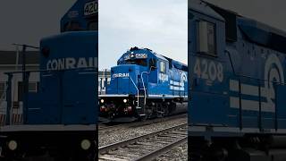 Conrail on 51 // #shorts #fyp #ytp #train #njtransit #commuterrail #jersey #railfan #heritageunit