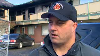 Everett apartment fire creates uncertainty for families during holiday season