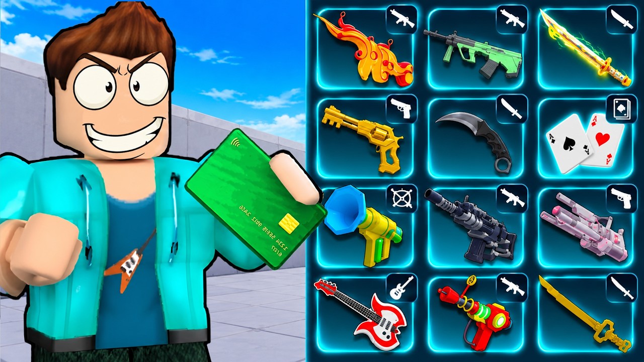 I BOUGHT EVERYTHING AVAILABLE IN ROBLOX RIVALS !!