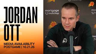 Head Coach Jordan Ott Postgame Media Availability | 10-21-26