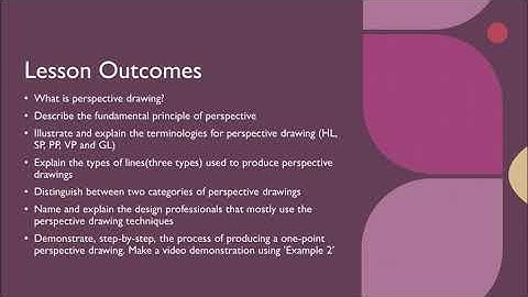 JTT 120 Perspective Drawing Presentation