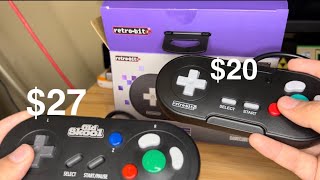 Quick Overview: retro-bit LegacyGC Wired Controller and Old Skool Digital Controller for Gamecube