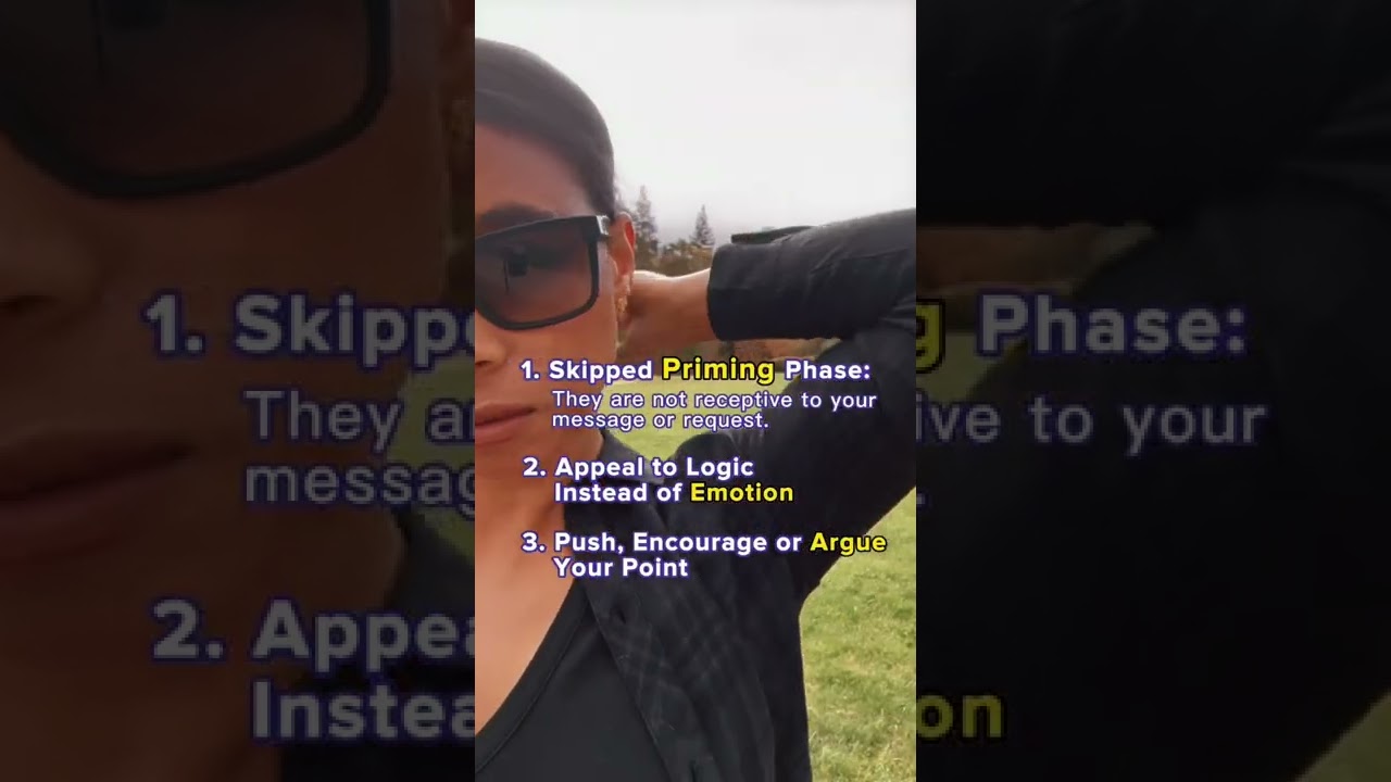 Why you failed to change their mind… 