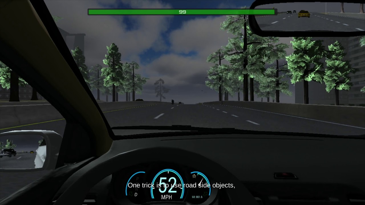 Driving Essentials Lesson 5 Keeping Your Distance Trophy / Achievement Guide