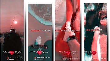 Dil❤sambhal😍ja zara🥀||Asenthetic💚status||arijit Singh||4k status||full screen status||4k full screen