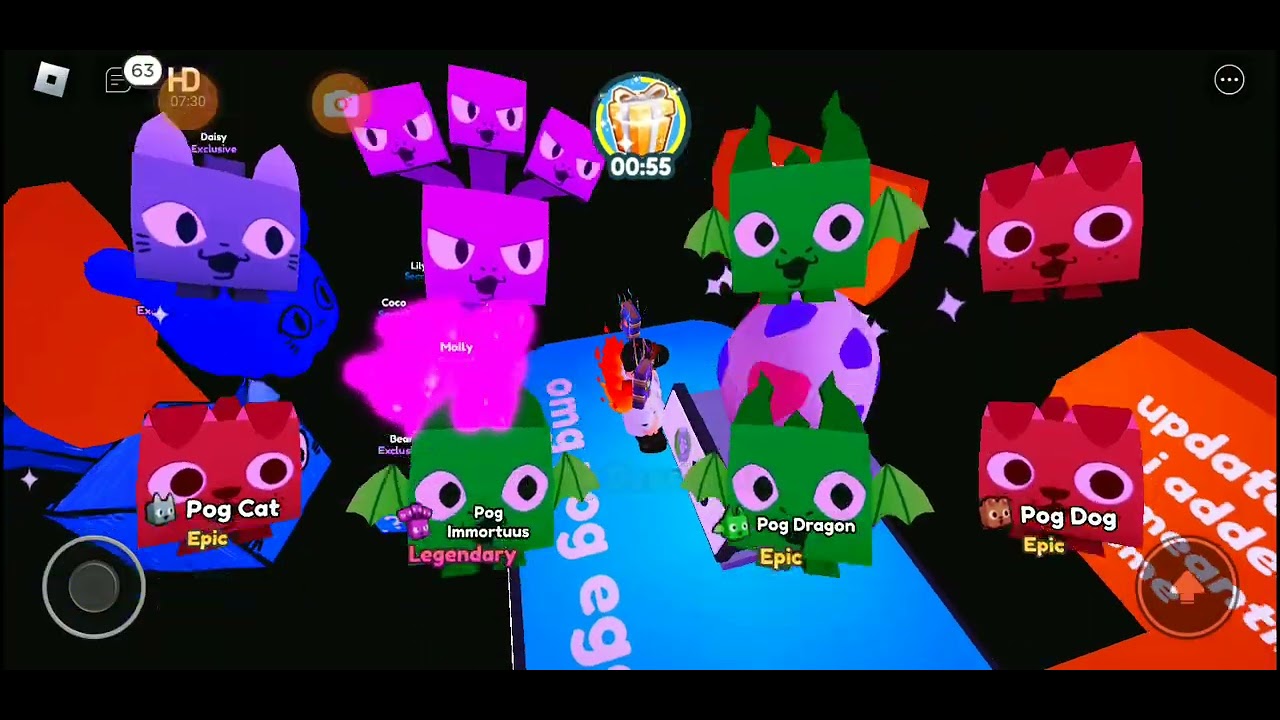 i play pet simulator z also voice reaveal YouTube