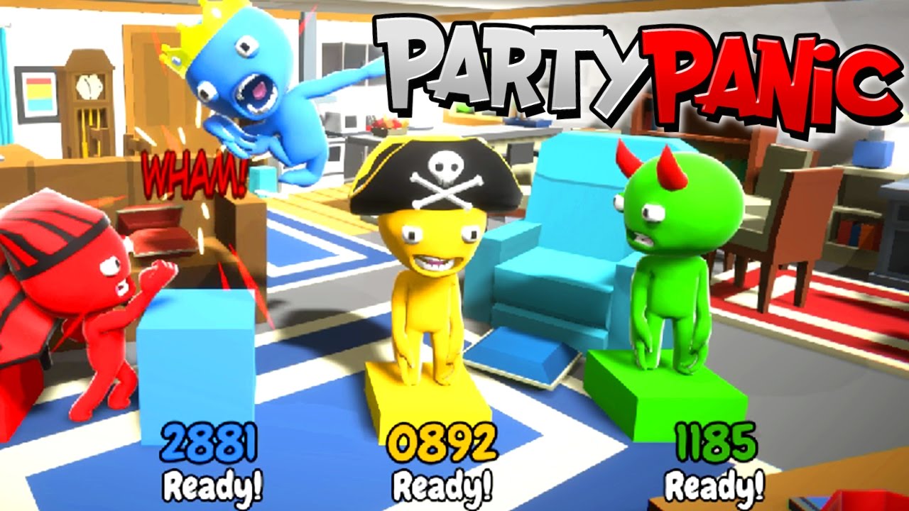 Party Panic Funny Minigames Radiojh Games Gamer Chad Youtube