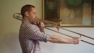 E Flat Major Scale  - Trombone