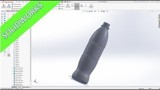 PET - Bottle Part 1 - SolidWorks 2017 Training - Surfaces