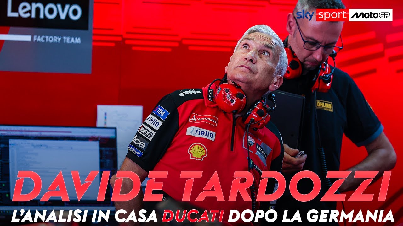 MotoGP, GP di Germania: Davide Tardozzi e il podio Ducati al ...